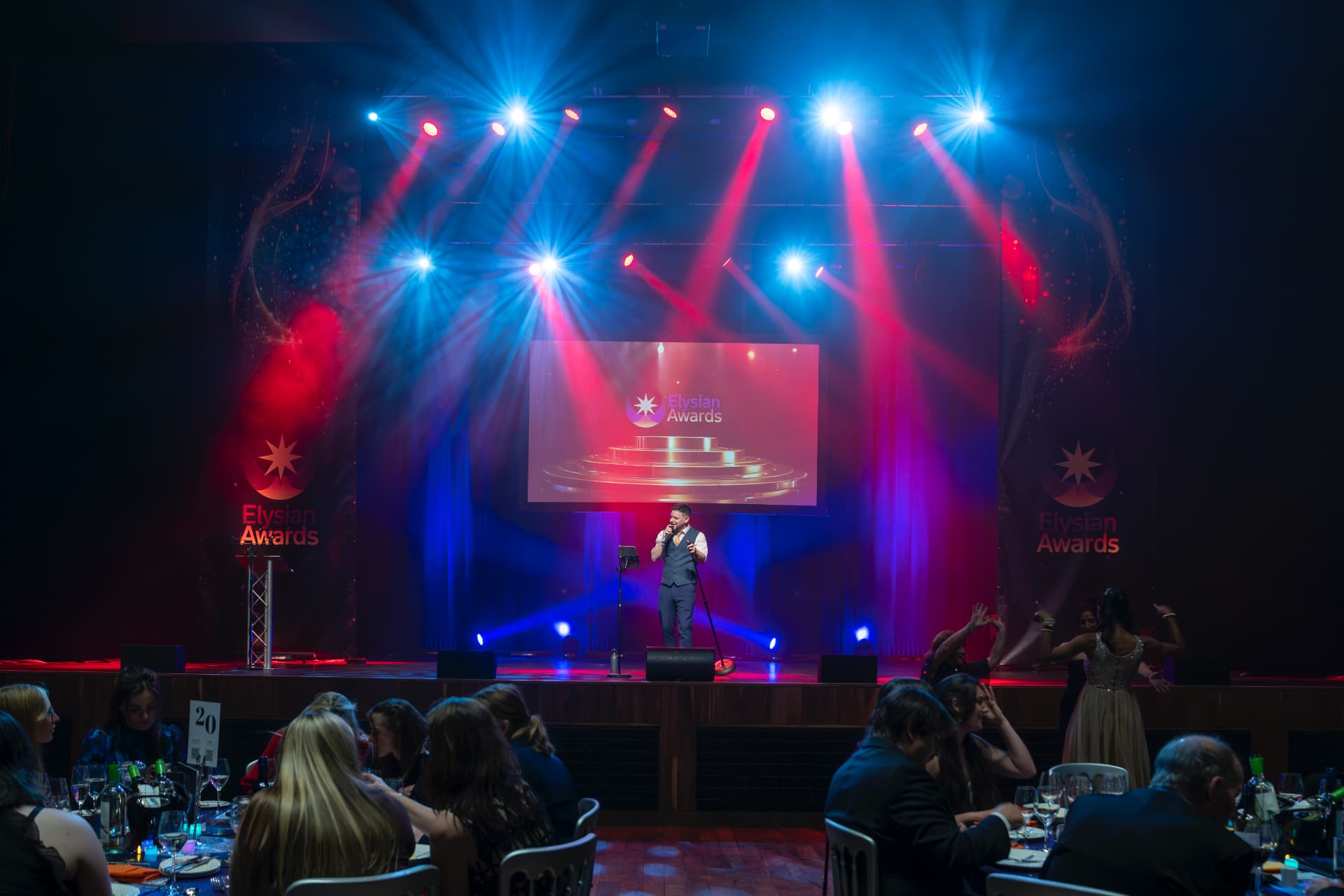 Elysian Awards stage