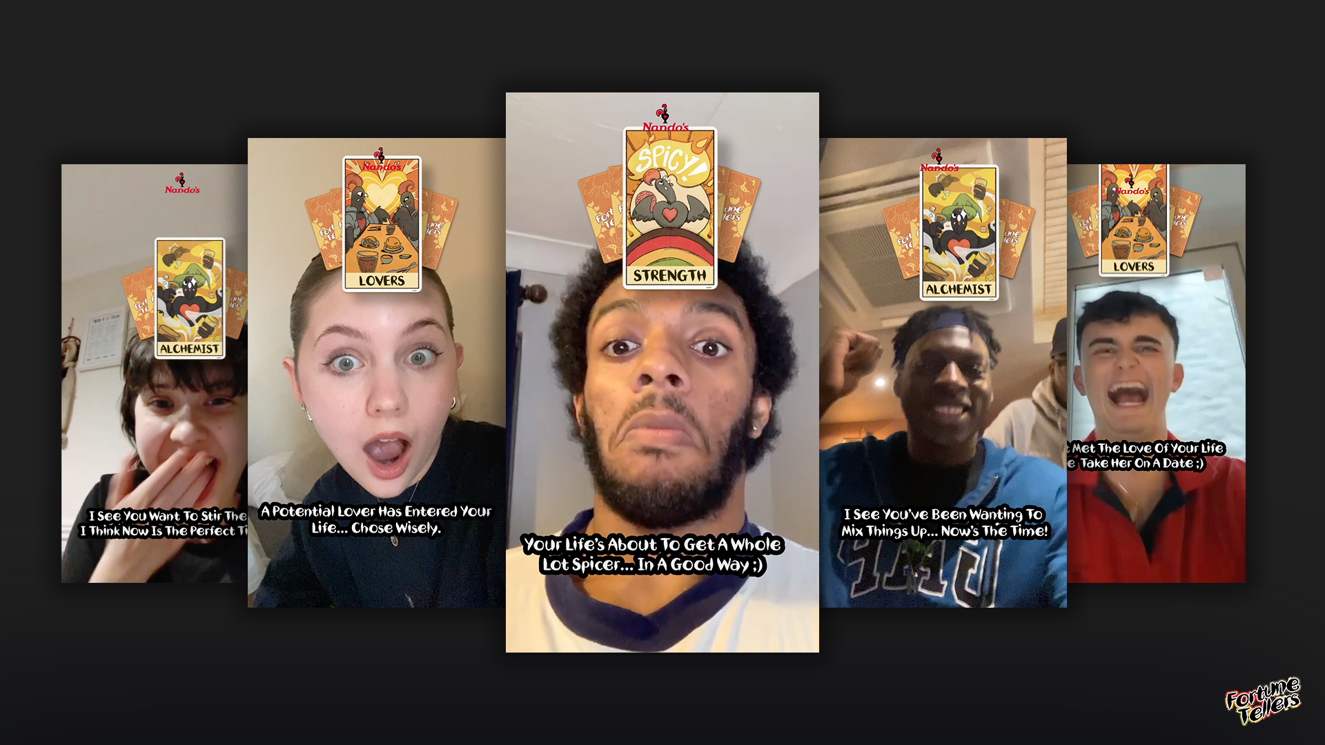 Fortune Tellers social filters