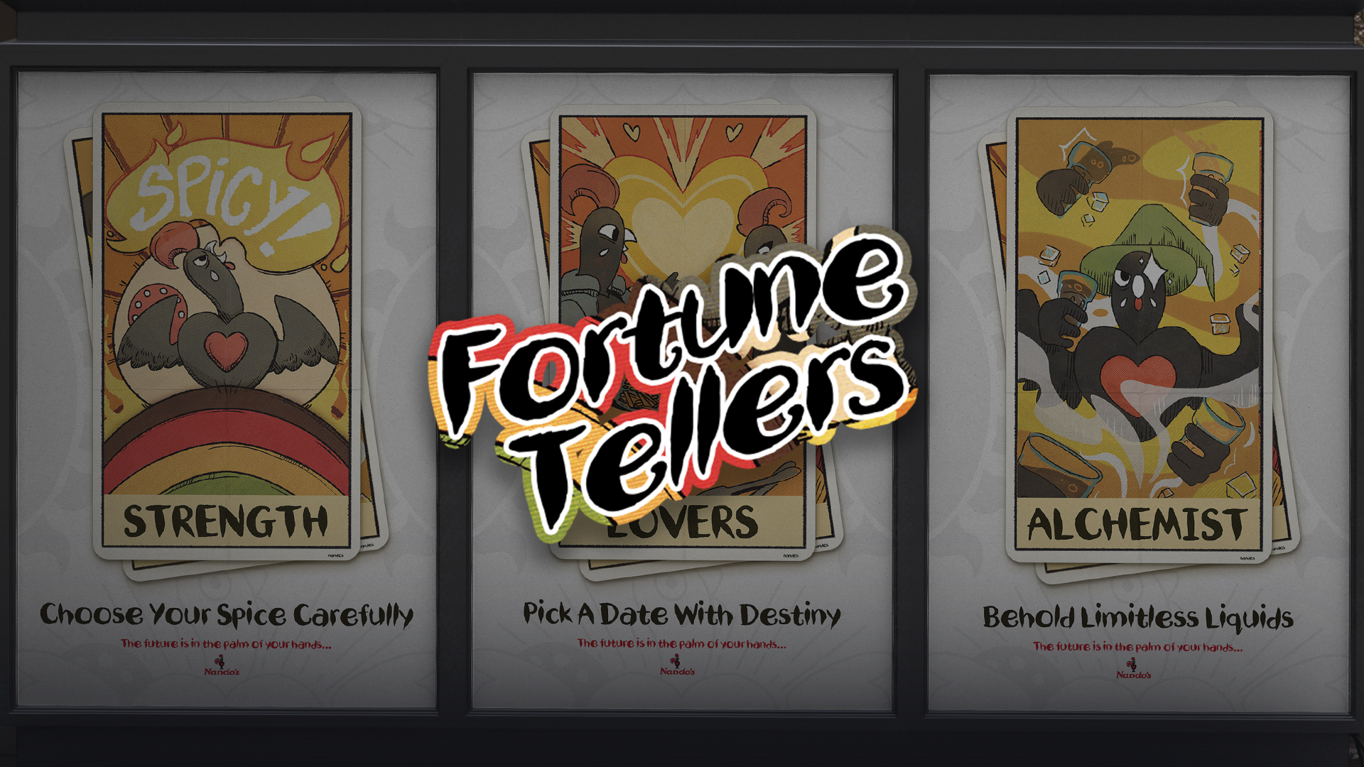 Fortune Tellers window posters