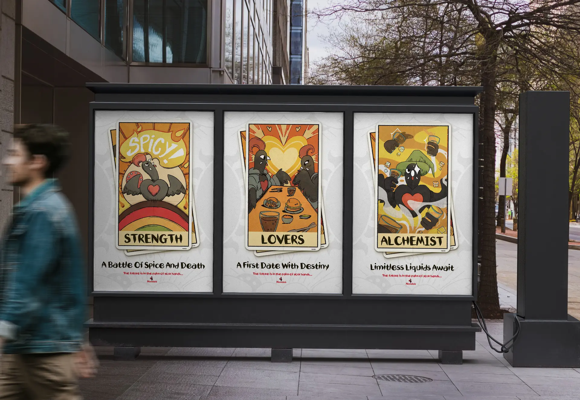 Fortune Tellers outdoor posters
